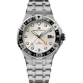 MAURICE LACROIX Aikon Venturer GMT Automatik Edelstahl 42 mm AI6158-SS002-130