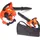 Apex Digital Benzin Laubsauger 1PS Laubbläser 55132 Laubhäcksler Gartenhäcksler Gebläse 25ccm