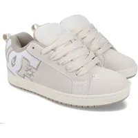 DC Shoes Court Graffik Herren Off White/White/Tan 44,5