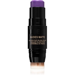 Nudestix Nudies Matte Multifunktionaler Stift für Augen, Lippen und Wangen Farbton Moodie Blu 7 g