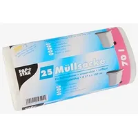 Papstar Starpak 25 Müllsäcke, HDPE 70 l 100 cm
