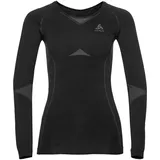 Odlo Performance Evolution Warm Langarm-baselayer - Black / Graphite Grey - M