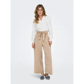 Only Onlmarsa Solid Paperbag Hose Beige XS