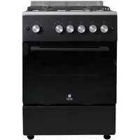 GASLINE Gas Standherd SHGG6060FGWB 60cm Gasbackofen mit Thermostat, Grill