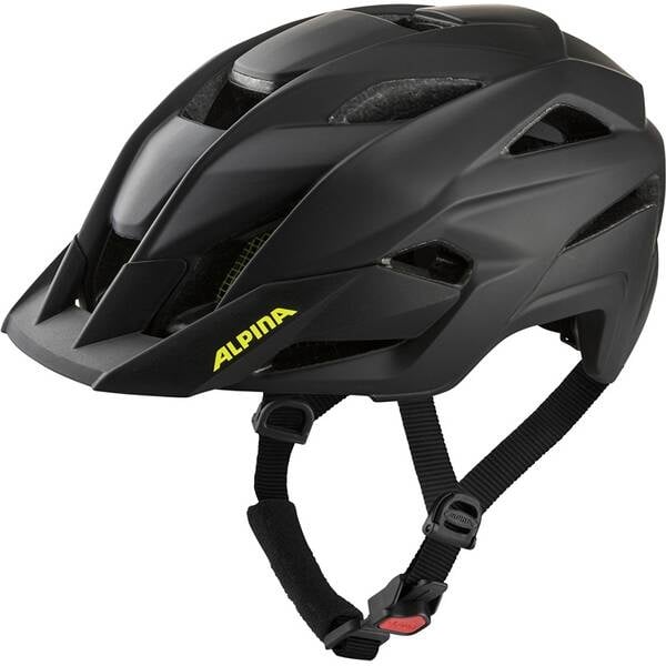 ALPINA Helm KAMLOOP, black-neon yellow matt, 60