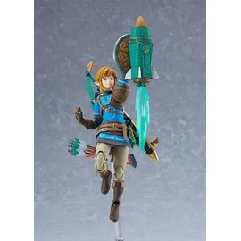 Good Smile Company The Legend of Zelda Tears of The Kingdom Figma Actionfigur Link Tears of the Kingdom Ver. DX Edition 15 cm