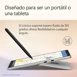 Microsoft Surface Pro 12 Copilot+ PC Snapdragon X Plus X1P-42-100 16 GB RAM 256 GB SSD Platin EP2-27645