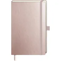 Brunnen 105554893 Notizbuch Kompagnon Metallic (Hardcover Einband, 9,5 x