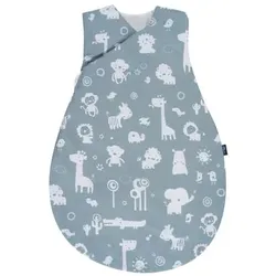 Alvi® Wickel-Mäxchen Zootiere blau, 100 cm