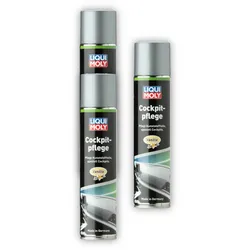 3x 300ml LIQUI MOLY 1598 Cockpitpflege Cockpit Reiniger Vanille Duft