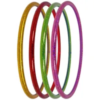 hoopomania Sternen Hula Hoop Reifen, Pink Ø90cm