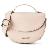 hey marly Soul Sister Henkeltasche Leder Beige/Rosa