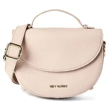 hey marly Soul Sister Henkeltasche Leder Beige/Rosa