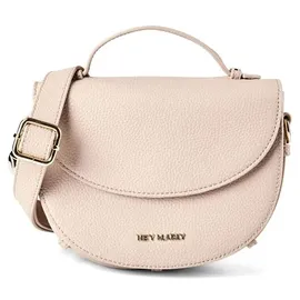 hey marly Soul Sister Henkeltasche Leder Beige/Rosa