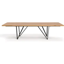 danzz Ravel 160 x 90 x 90 cm ausziehbar Eiche braun
