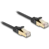 DeLock 80327 RJ45 Patchkabel CAT 6a S/FTP 3.00m Schwarz