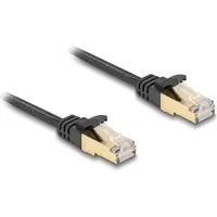 DeLock 80327 RJ45 Patchkabel CAT 6a S/FTP 3.00m Schwarz