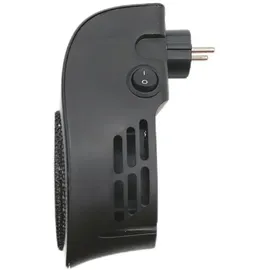Taurus Alpatec Taurus Tropicano Plug Heater, Mini-Keramik, tragbar, leicht und kompakt, kabelloser Heizlüfter, programmierbarer Thermostat, 2 Durchflussstufen, Kühlmodus, 500 W, Kunststoff, Schwarz