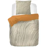 Kayori Bettwäsche "Kaneda", beige (natur), B/L: 135cm x 200cm, 1 Stk., 1 Stk., Renforcé (Bio-Baumwolle), B/L: 80cm x 80cm, 2 Stk., Renforcé (Bio-Baumwolle), Obermaterial: 100% Baumwolle, Bettwäsche, Bettwäsche, 100% reiner Bio-Baumwolle