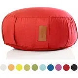 Yogakissen in verschiedenen Farben rot No Size