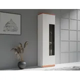 OTTO home Vitrine Ribe 50 x 35 x 180 cm Weiß