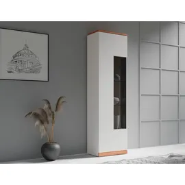 OTTO home Vitrine Ribe 50 x 35 x 180 cm Weiß