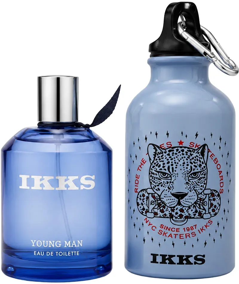IKKS Young Man Eau de Toilette Set 100 ml + Flasche