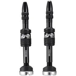 ETHIRTEEN Quick Fill Tubeless Presta Ventile 23-30mm - 2 Stück Schwarz Modell 2024
