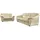 sit&more 3-2 Garnitur Kunstleder 2-Sitzer + 3-Sitzer Beige