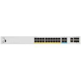 Cisco Catalyst C1300-24MGP-4X Rackmount 2.5G Managed Stack Switch 24x RJ-45, 4x SFP+, 375W PoE+