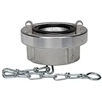 Riegler Storz-Blindkupplung, Kette, Alu, Storz-Größe 52-C, KA 66 mm