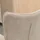 Homcom Ohrensessel Cord-Optik mit Hocker 72 x 101 x 40 cm Beige