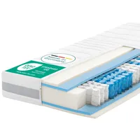 RAVENSBERGER Matratzen Tonnentaschenfederkern-Matratze Ravo-Spring - Härtegrad H3, mittelfest - 180 x 200 cm, Höhe 22 cm - 7-Zonen - Standard 100 by Oeko-TEX Zertifiziert