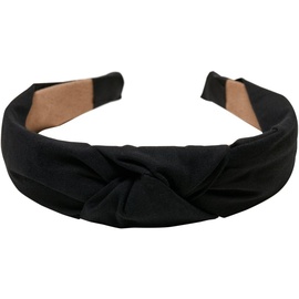 URBAN CLASSICS Light Headband With Knot 2-Pack, violablue/black, One Size