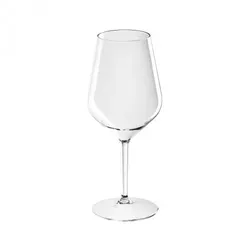 Mehrweg-Weinglas Transparent 470ml aus Tritan (Kunststoff), 1 Stück - Mank
