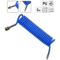Yato - Druckluft Spiralschlauch Pressluftschlauch Polyurethan pu mit 1/4'