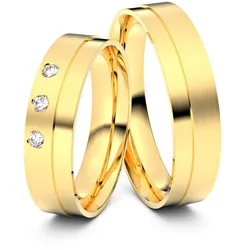Trauringe Sindelfingen 585er Gelbgold - 9951