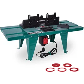 VONROC Oberfräsentisch – Universal – für Oberfräsen bis Ø155mm und 1800w Leistung