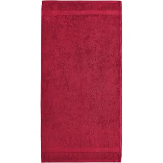 Handtuch 6 x 50 x 100 cm rot