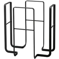 Yamazaki Zeitungsständer, schwarz,