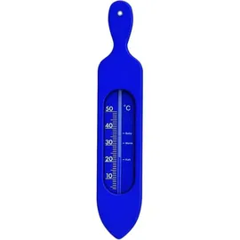 CareLiv Badethermometer Kunststoff blau