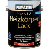 Primaster Hybrid-PU Heizkörperlack 2,5 L weiß seidenmatt