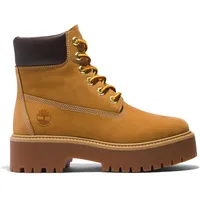Timberland Womens 6 Inch Lace UP Waterproof Boot wheat 11 Wide Fit