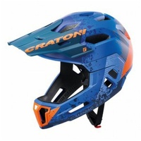Cratoni C-Maniac 2.0 MX 54-58 cm blue/orange matt