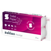 Satino by wepa Toilettenpapier prestige Kamille 3-lagig, 8 Rollen