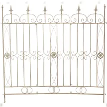 CLP Gartenzaun Mangold 100 x 200 cm Antik-Creme