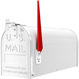 Wiltec US Mailbox weiß