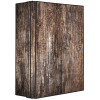 Banjado XXL Medizinschrank Abschliessbar 35x46x15cm Arzneischrank Anthrazit Aus Metall