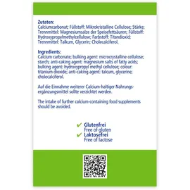 Sunlife Calcium + Vitamin D3 Tabletten 150 St.