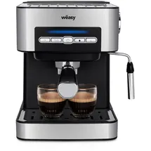 Weasy Wëasy KFX32 silber 1,6L + Filter und Messlöffel